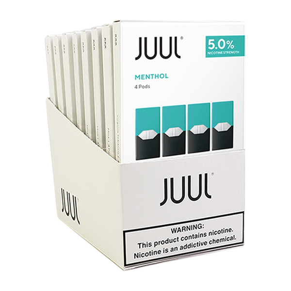 JUUL Menthol Pods 5% Nicotine Strength 8-Pack