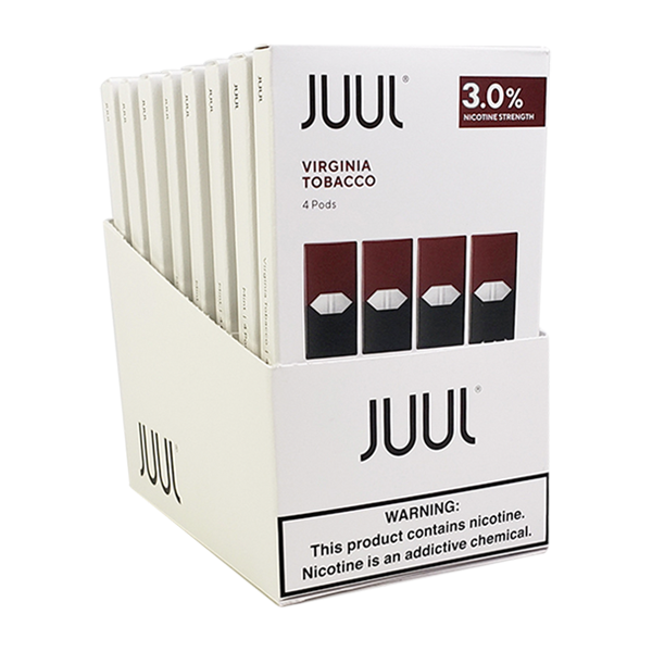 JUUL Virginia Tobacco Pods 3% Nicotine Strength 8-Pack