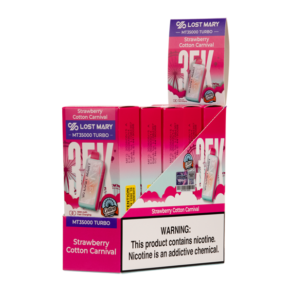 Strawberry Cotton Carnival LOST MARY MT35K TURBO Disposables