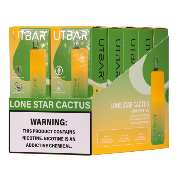 Lone Star Cactus UT Bar Vape 10-Pack