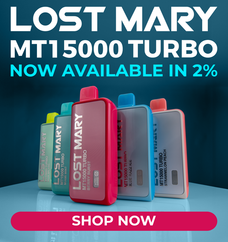 Lost Mary MT15000 2% Turbo Mobile Hero Banner