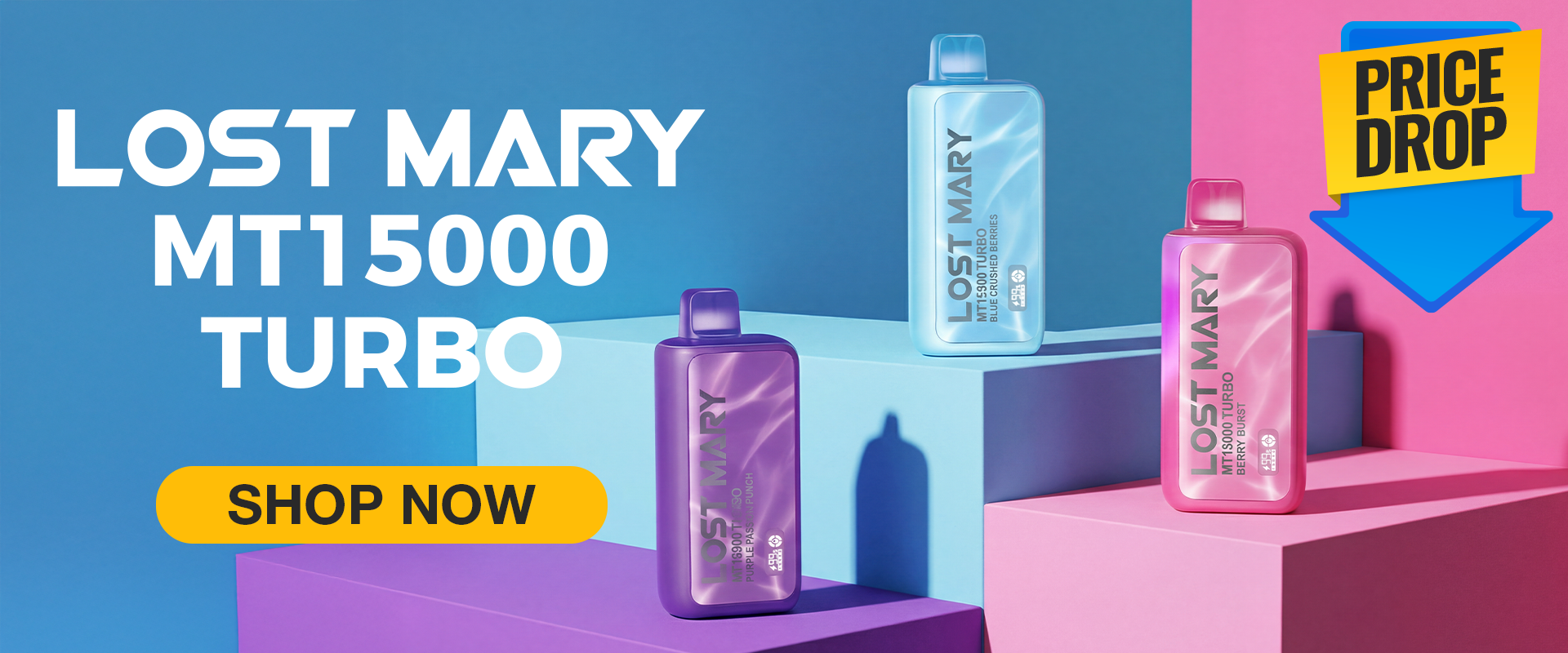 Lost Mary MT15K Turbo Vapes