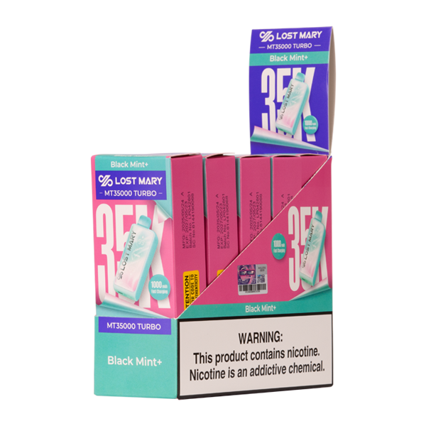 Black Mint Lost Mary MT35K Turbo Vapes