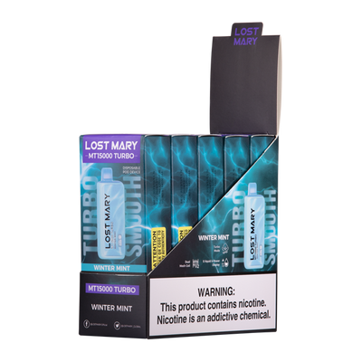 Winter Mint Lost Mary MT15000 Turbo Vape