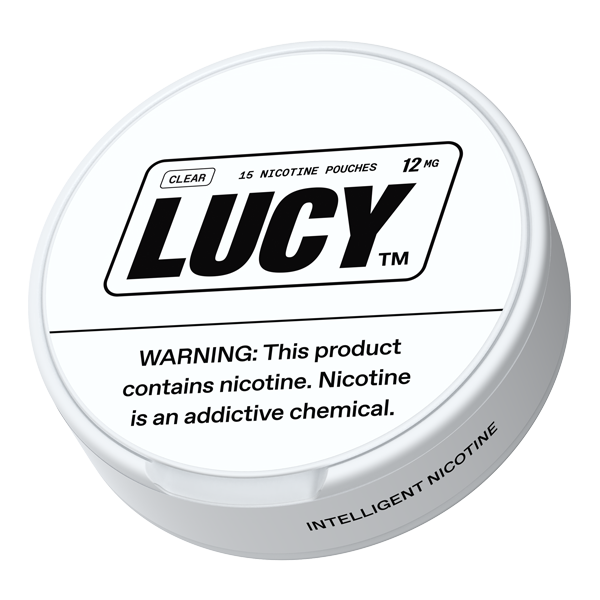 Clear LUCY Pouches 12mg