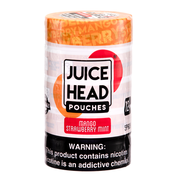 Mango Strawberry Mint Juice Head Nicotine Pouch 12mg 5-Pack