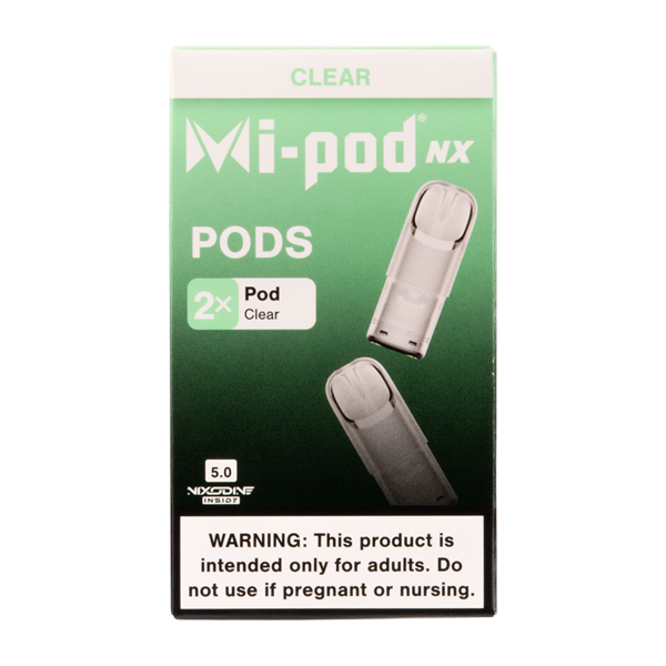 Clear MI-POD NX 2pk Pods