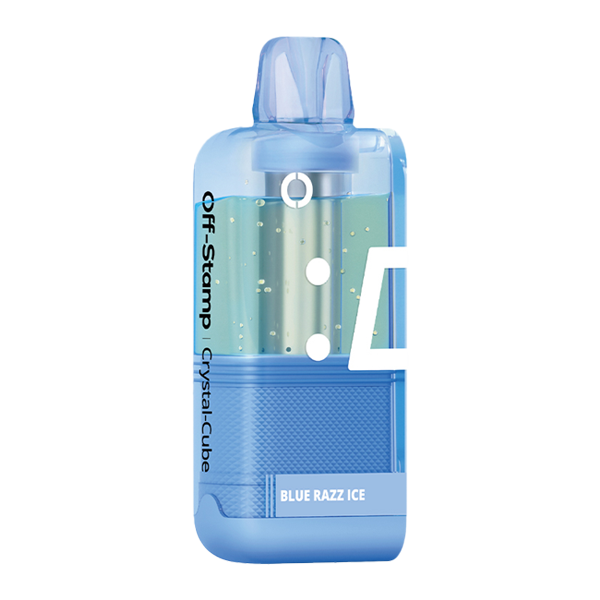 Blue Razz Ice OFF STAMP X-Cube Disposable CRYSTAL