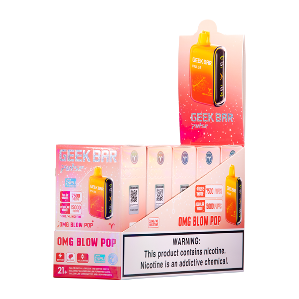 OMG Pop Geek Bar Pulse Vape – Mi-One Brands