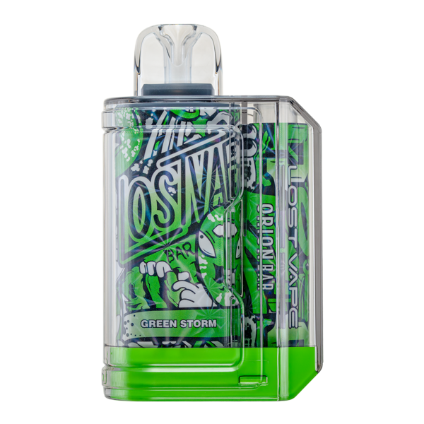 Green Storm Lost Vape Orion Bar Device