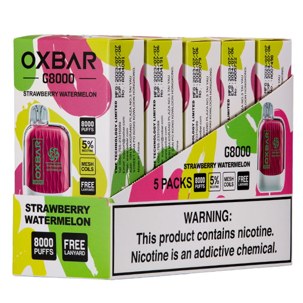 Strawberry Watermelon Oxbar G8000 Vape – Mi-One Brands