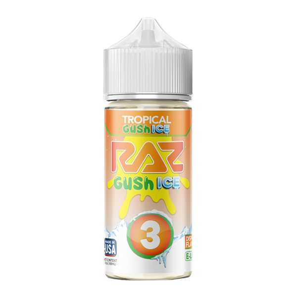 Tropical Gush Ice RAZ X POD JUICE  Nixodine 100ml GUSH ICE 3