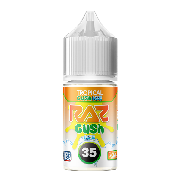 Tropical Gush Ice Nixodine 30ml RAZ X POD JUICE 35
