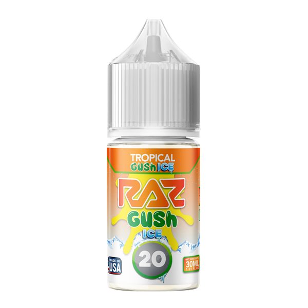 Tropical Gush Ice Nixodine 30ml RAZ X POD JUICE 20