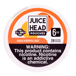 Peach Pineapple Mint Juice Head Nicotine Pouch 6mg
