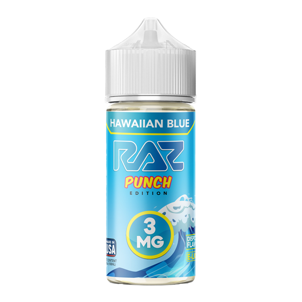 Hawaiian Blue RAZ X POD JUICE 100ml PUNCH EDITION