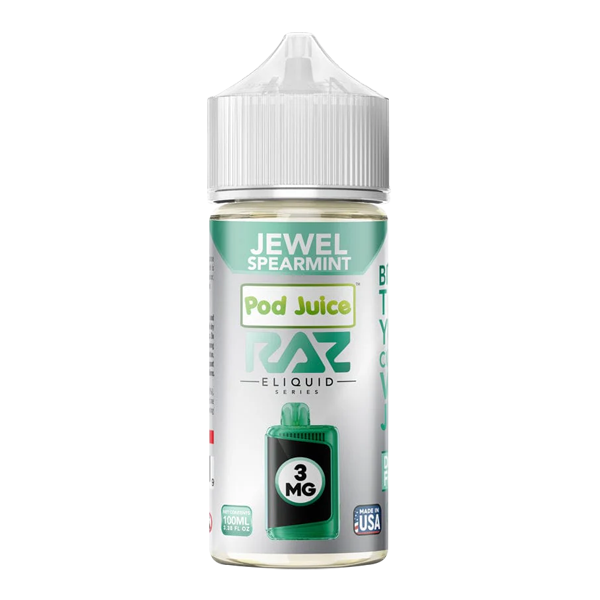 Jewel Spearmint RAZ X POD JUICE 100ml