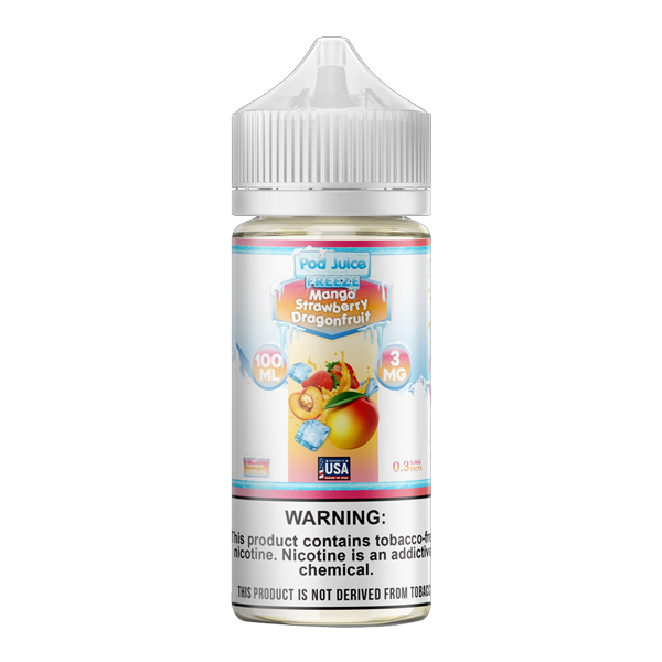 Mango Strawberry Dragonfruit Freeze POD JUICE 100ml