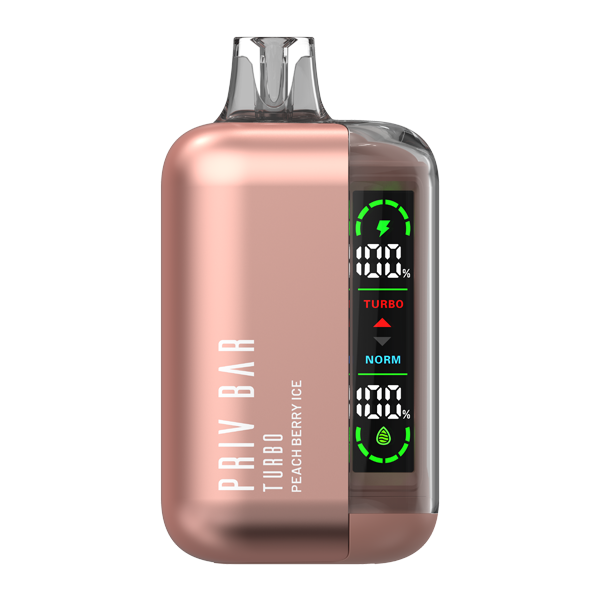 Peach Berry Ice Priv Bar Turbo Vape