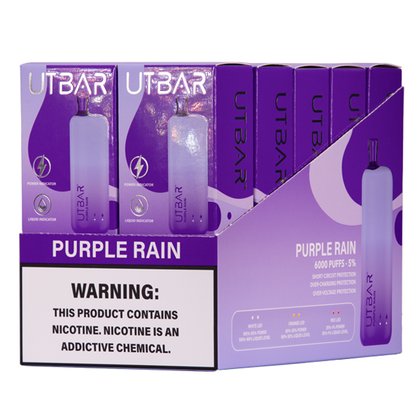 Purple Rain UT Bar Vape 10-Pack