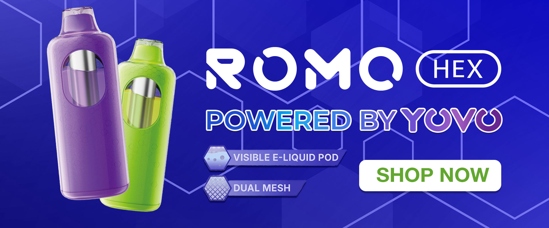 Romo Hex powered by Yovo