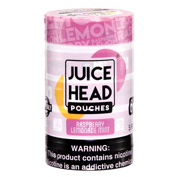 Raspberry Lemonade Mint Juice Head Nicotine Pouch 6mg 5-Pack
