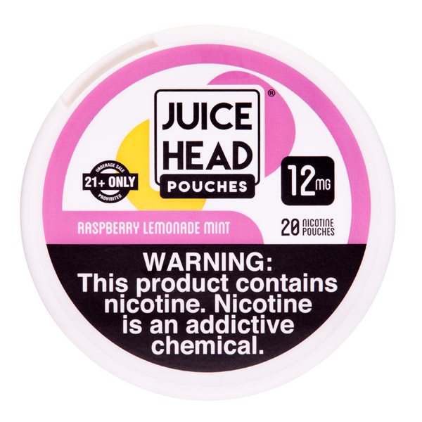 Raspberry Lemonade Mint Juice Head Nicotine Pouch 12mg