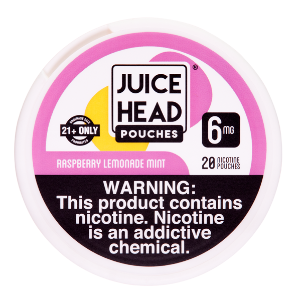 Raspberry Lemonade Mint Juice Head Nicotine Pouch 6mg