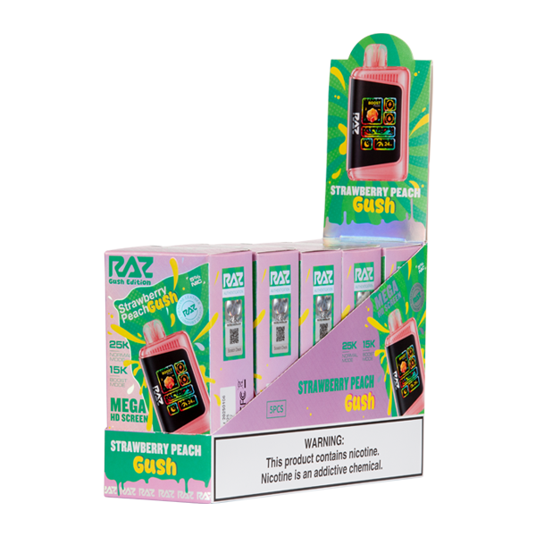 Strawberry Peach Gush RAZ LTX 25000 GUSH EDITION