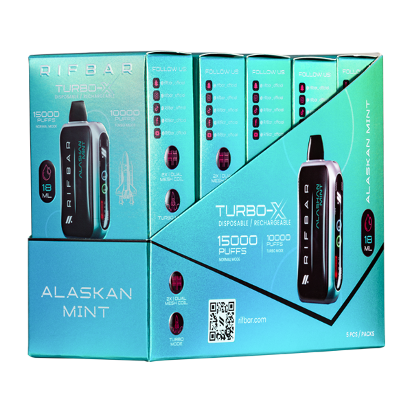 Alaskan Mint Rifbar TurboX 10-Pack