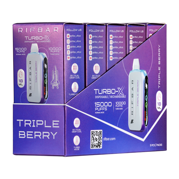 Triple Berry Rifbar Turbo-X