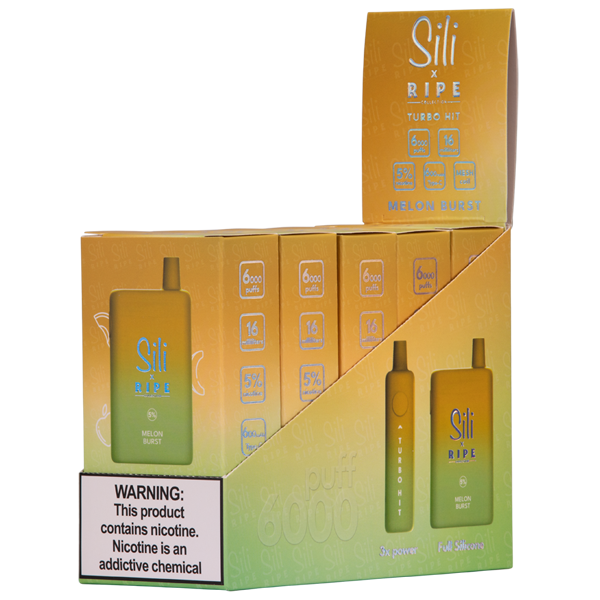 Melon Burst Sili x Ripe Vape 5-Pack