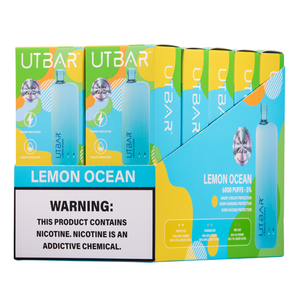 Lemon Ocean UT Bar Vape 10-Pack
