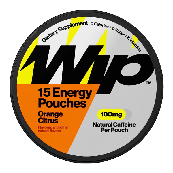 Orange Citrus WIP Energy Pouches