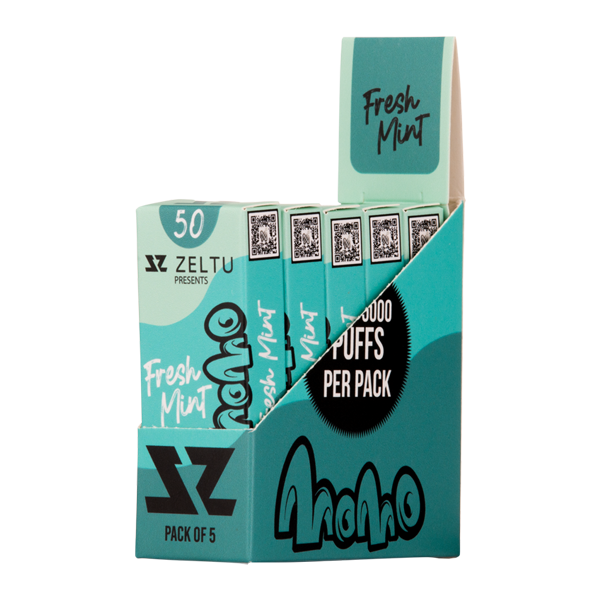 Fresh Mint Momo Zeltu X3 Pods 50mg 5 pack