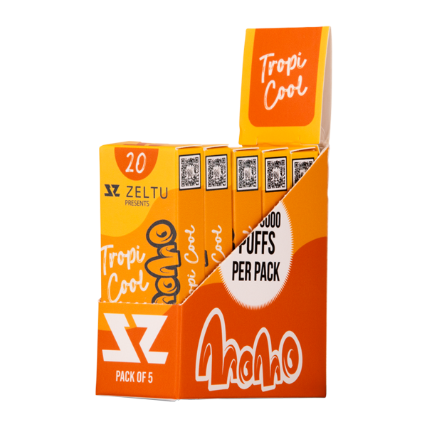 Tropicool Momo Zeltu X3 Pods 20mg 5 pack