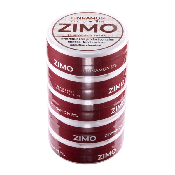 Cinnamon Zimo Nicotine Pouches 3mg 5-Pack