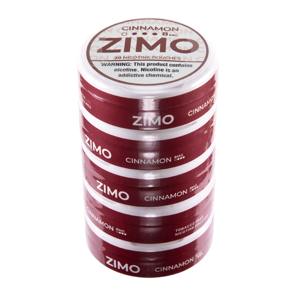 Cinnamon Zimo Nicotine Pouches 8mg 5-Pack