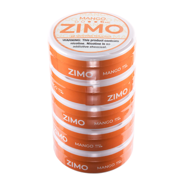 Mango Zimo Nicotine Pouches 6mg 5-Pack