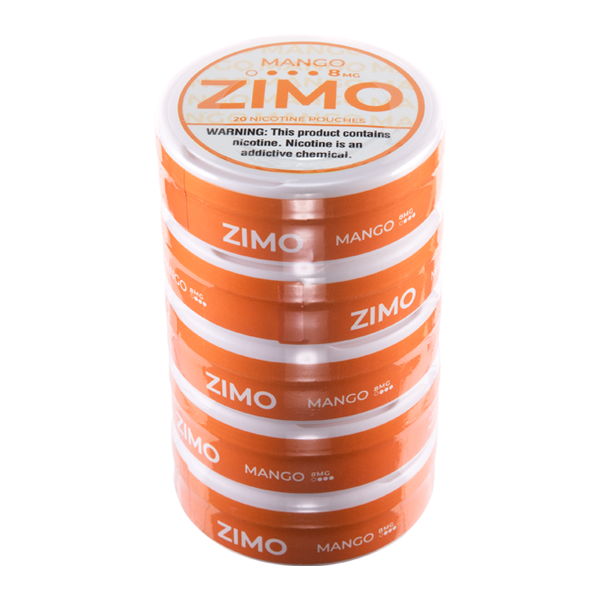 Mango Zimo Nicotine Pouches 8mg 5-Pack