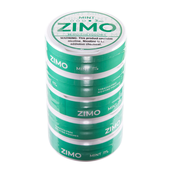 Mint Zimo Nicotine Pouches 3mg 5-Pack