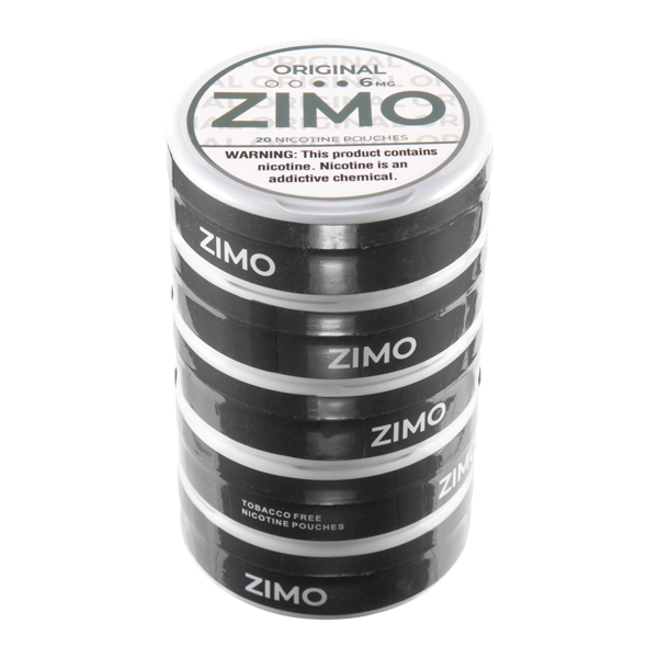 Original Zimo Nicotine Pouches 6mg 5 pack