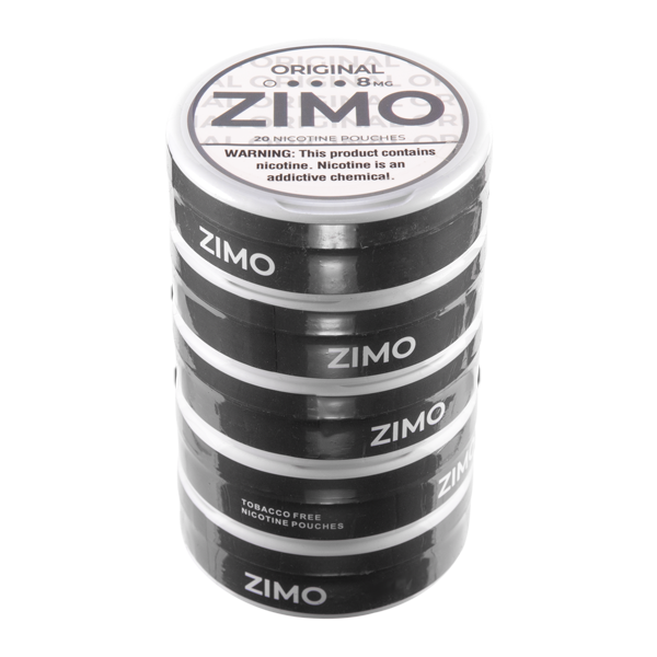 Original Zimo Nicotine Pouches 8mg 5 pack