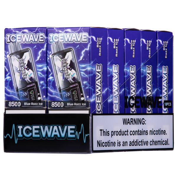 Blue Razz Ice Icewave X8500 Vape – Mi-One Brands