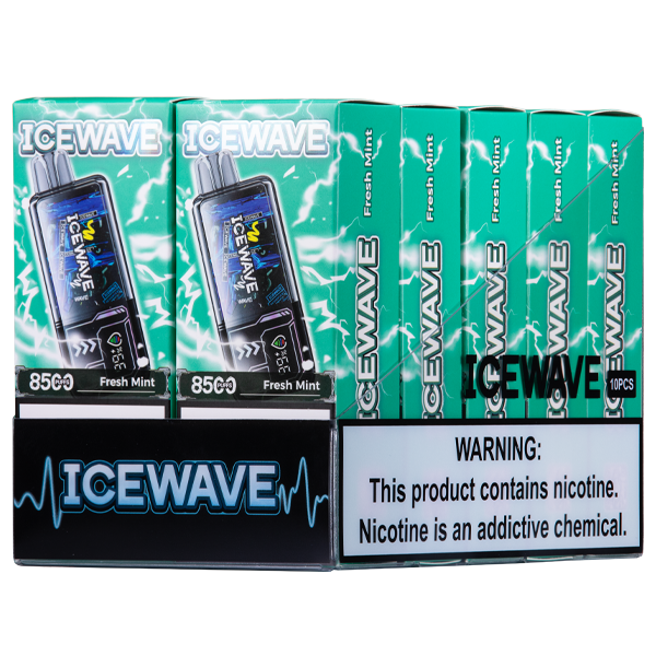Fresh Mint Icewave 8500 10-Pack