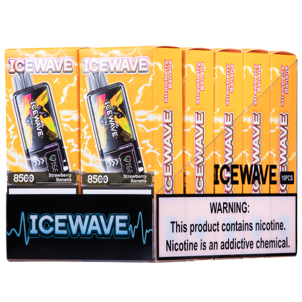 Strawberry Banana Icewave 8500 10-Pack