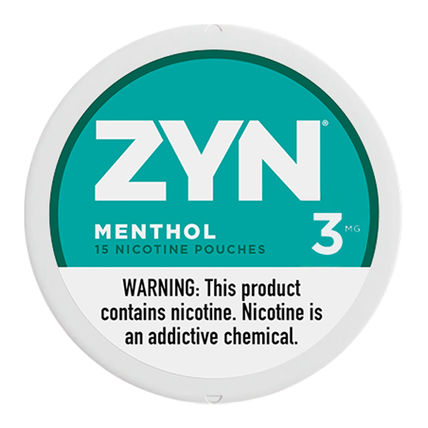 3mg Menthol ZYN Pouches