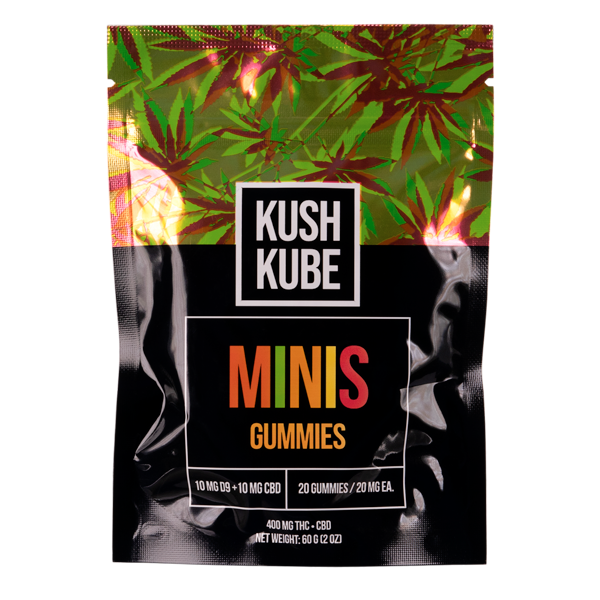 Kush Kube Assorted Minis Gummies 20ct