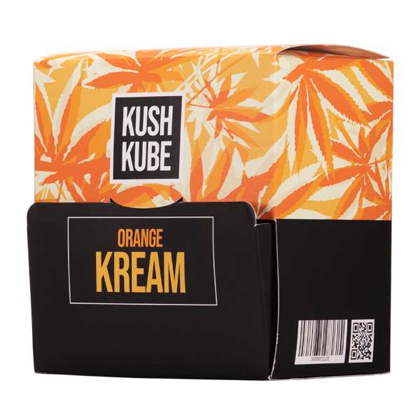 Kush Kube Orange Kream Gummies 2 count 10-Pack
