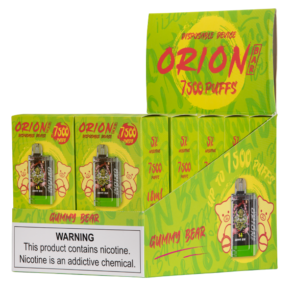 Gummy Bear Orion Bar Vape 10-Pack